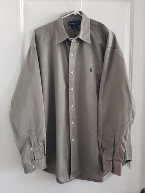 Men's Ralph Lauren Blake Tan Button Down Shirt
